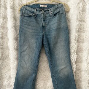 Levi’s 725 kick bootcut 28 Blue Denim Jeans